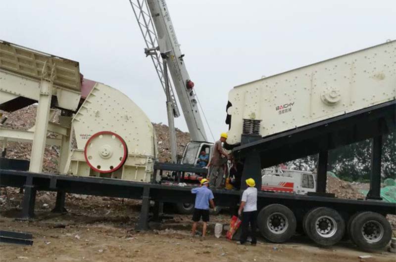 安徽客戶石子生產線 安徽客戶石子生產線