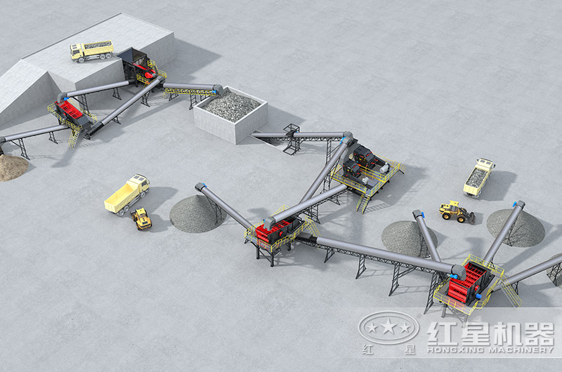 破碎生產(chǎn)線流程 破碎生產(chǎn)線流程