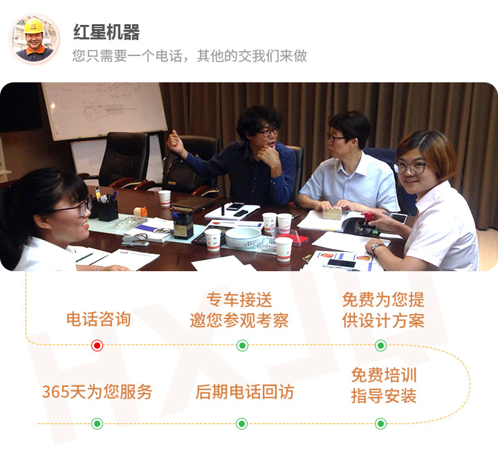 一站式售后，保障您的生產