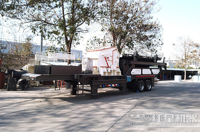 移動反擊破粒型好，可做中細碎處理