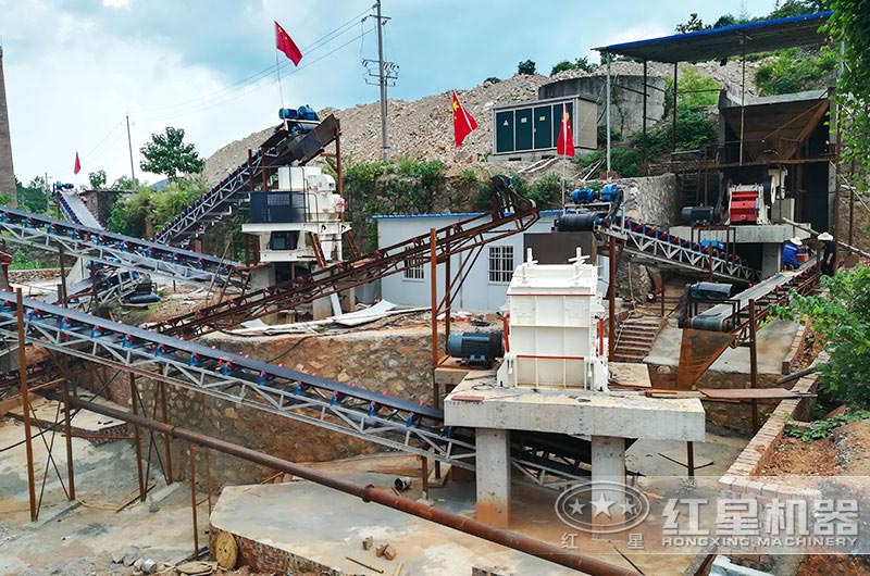 顎破加反擊破加制砂機(jī)案例現(xiàn)場實(shí)拍